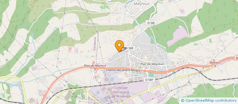 localisation de l'entreprise XEOPROD  MEYREUIL