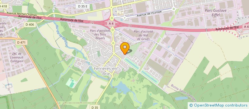 localisation de l'entreprise XERANTA PATRIMOINE  FERRIERES-EN-BRIE