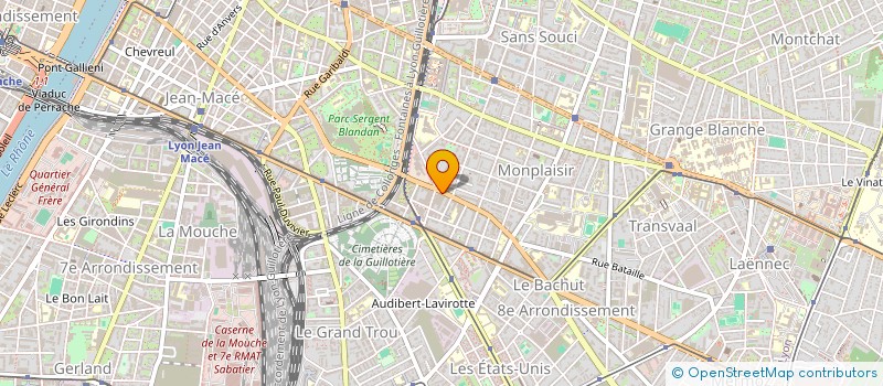 localisation de l'entreprise XERATECH  LYON