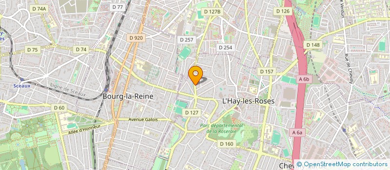 localisation de l'entreprise XERES à L'HAY-LES-ROSES