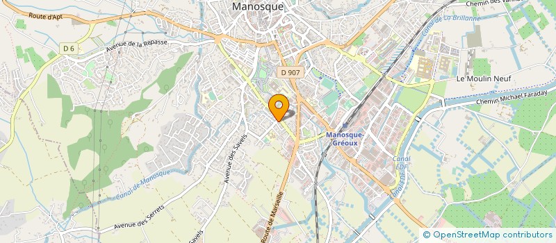 localisation de l'entreprise XERES CONSULTANTS à MANOSQUE