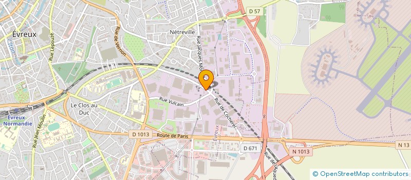 localisation de l'entreprise XERO BOUTIQUE à EVREUX