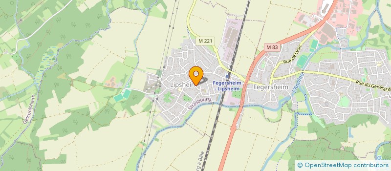 localisation de l'entreprise XEROPS  HAGUENAU