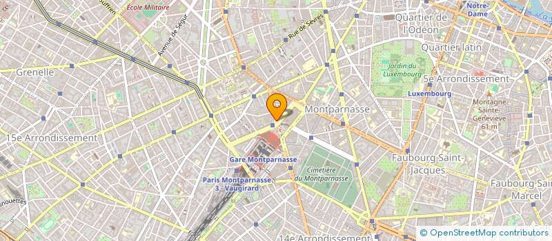 localisation de l'entreprise XERXES ICE  PARIS