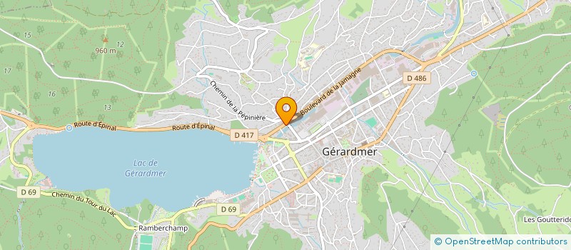 localisation de l'entreprise XETTES CAFE à GERARDMER