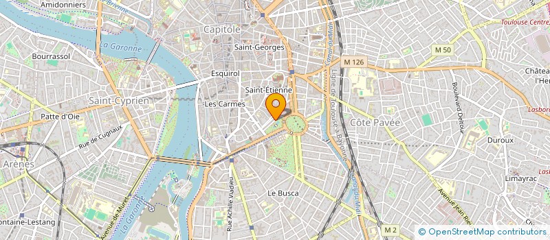 localisation de l'entreprise XF AMENAGEMENT à TOULOUSE