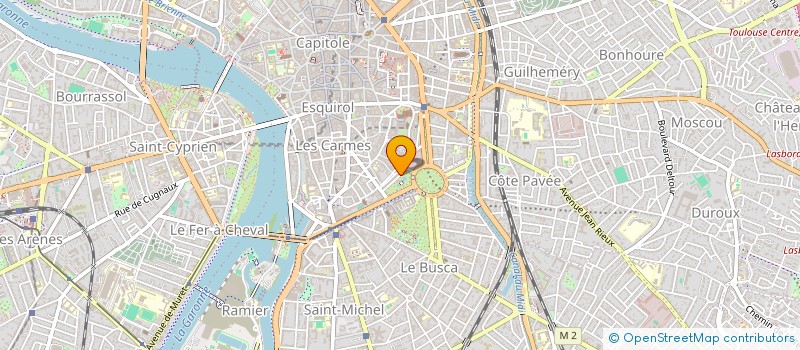 localisation de l'entreprise XF IMMO à TOULOUSE