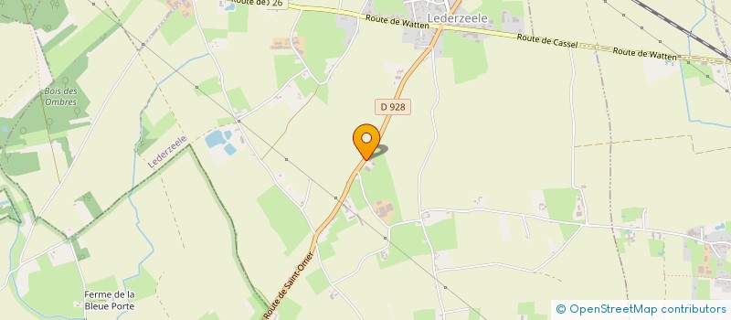 localisation de l'entreprise XFHOTO  LEDERZEELE