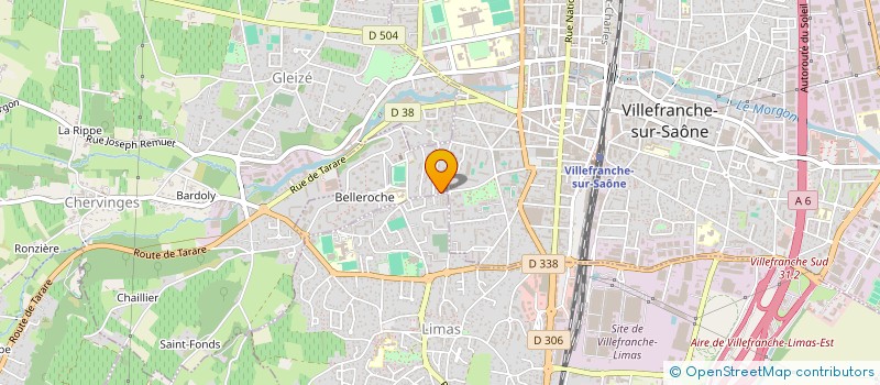 localisation de l'entreprise XFIVE à VILLEFRANCHE-SUR-SAONE