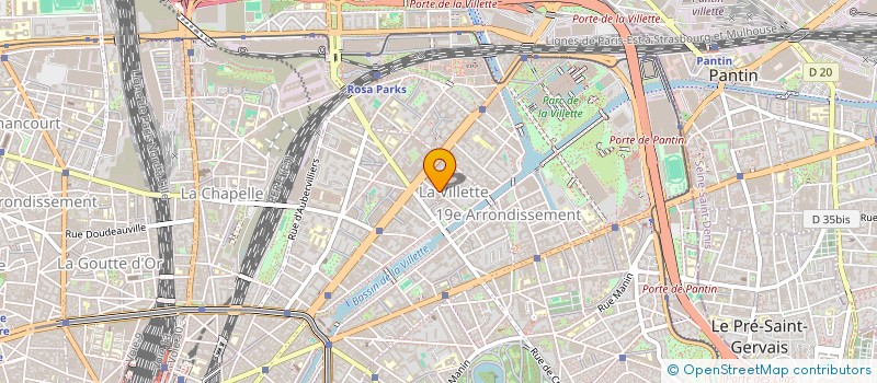 localisation de l'entreprise XFT CRIMEE  PARIS