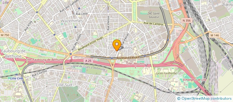 localisation de l'entreprise XG CONCEPT à LILLE