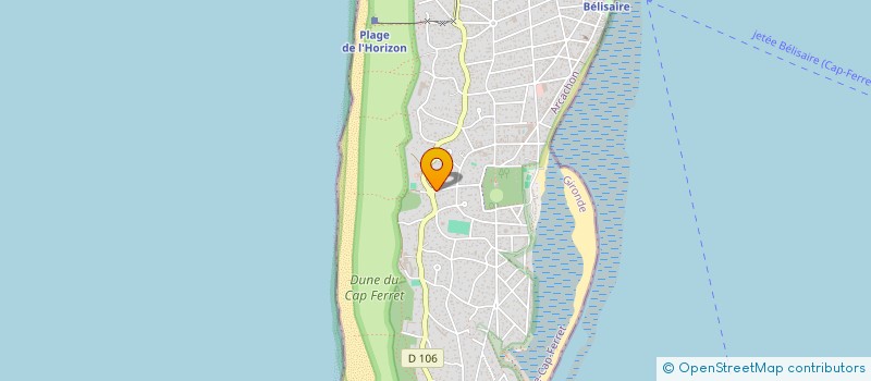 localisation de l'entreprise XG CONSEIL  LEGE-CAP-FERRET