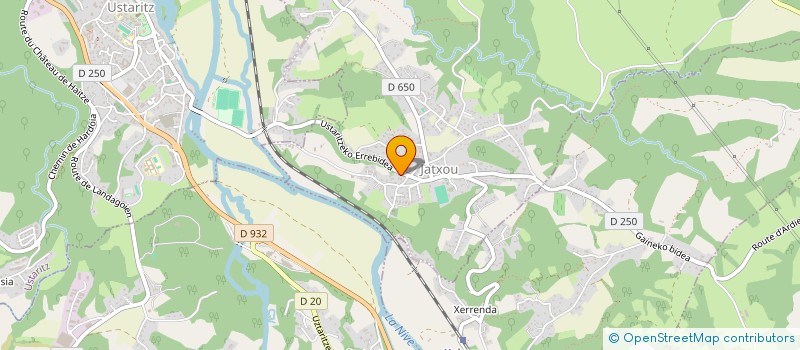 localisation de l'entreprise XG CONSULTANT  JATXOU