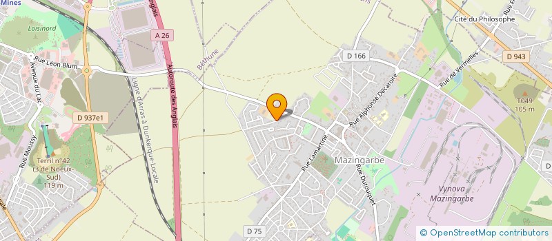 localisation de l'entreprise XG IMMO  SAINS-EN-GOHELLE