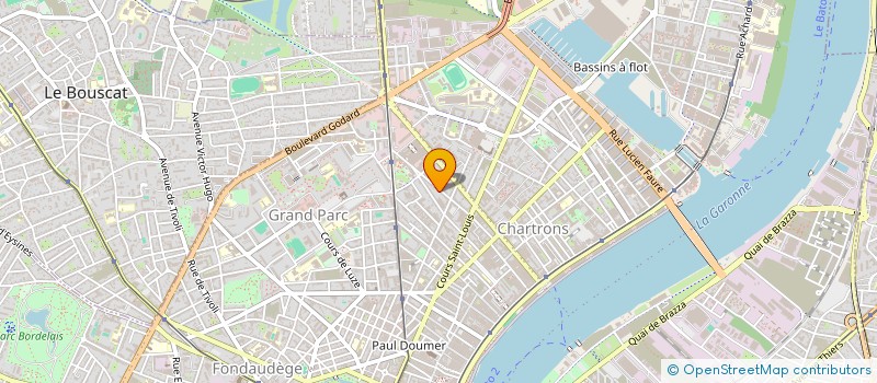 localisation de l'entreprise XG OMORI CONSULTING  BORDEAUX