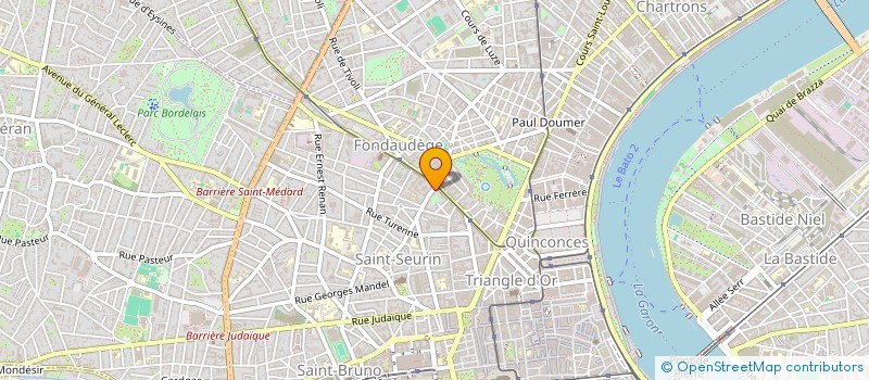 localisation de l'entreprise XGEN  BORDEAUX