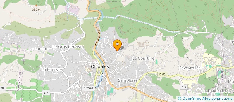 localisation de l'entreprise XHI GROUP à OLLIOULES