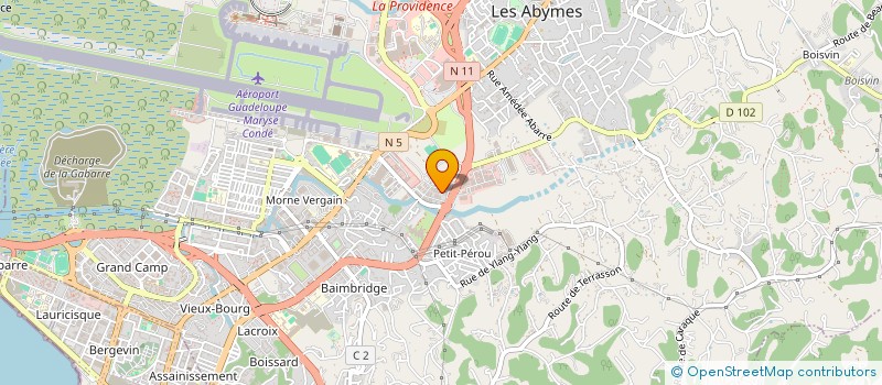 localisation de l'entreprise XI BESSOT  LES ABYMES