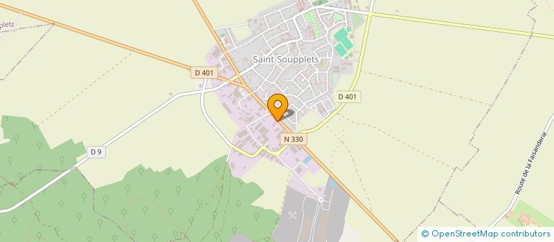 localisation de l'entreprise XIA  SAINT-SOUPPLETS