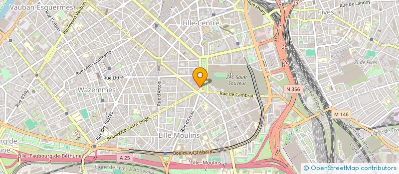 localisation de l'entreprise XIA CONSULTING à LILLE