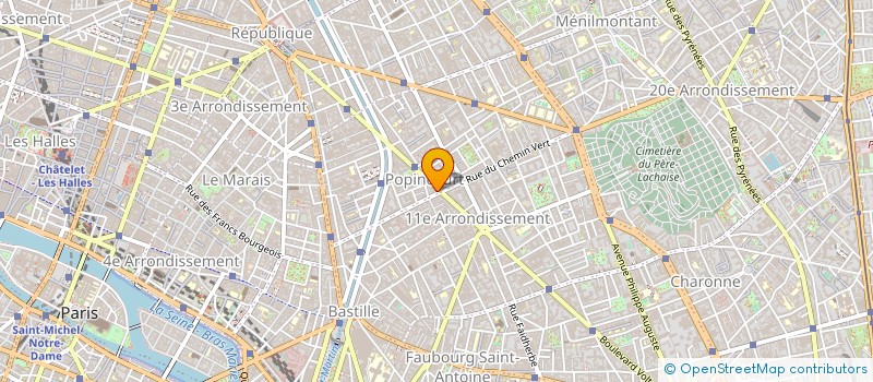 localisation de l'entreprise XIANG LONG  PARIS