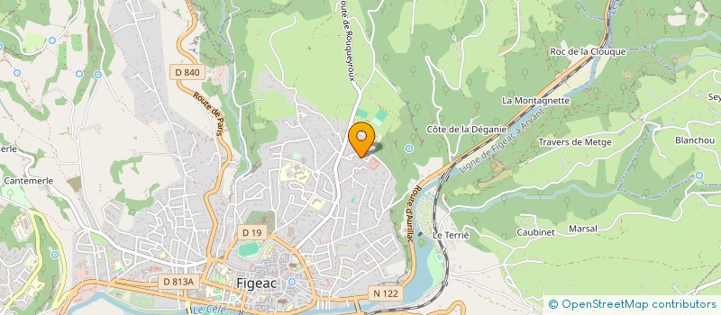 localisation de l'entreprise XIAO PAN  FIGEAC