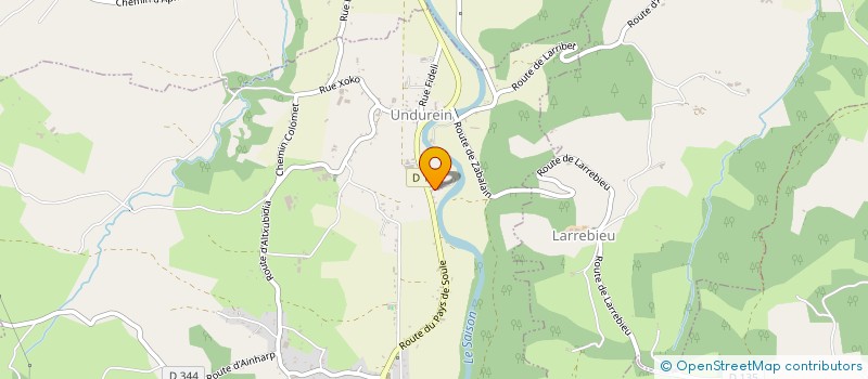 localisation de l'entreprise XIBERO BOIS  ESPES-UNDUREIN