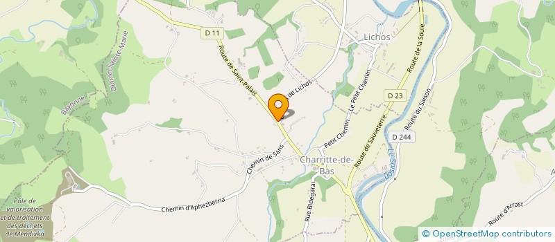 localisation de l'entreprise XIBERO FORMATION  ESPES-UNDUREIN