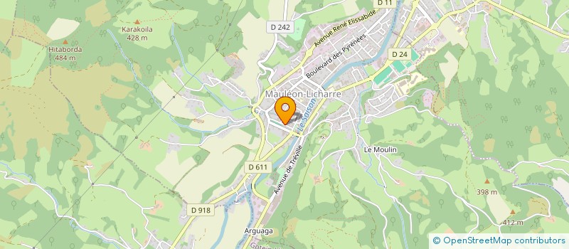 localisation de l'entreprise XIBEROKO PASTORALAK  MAULEON-LICHARRE