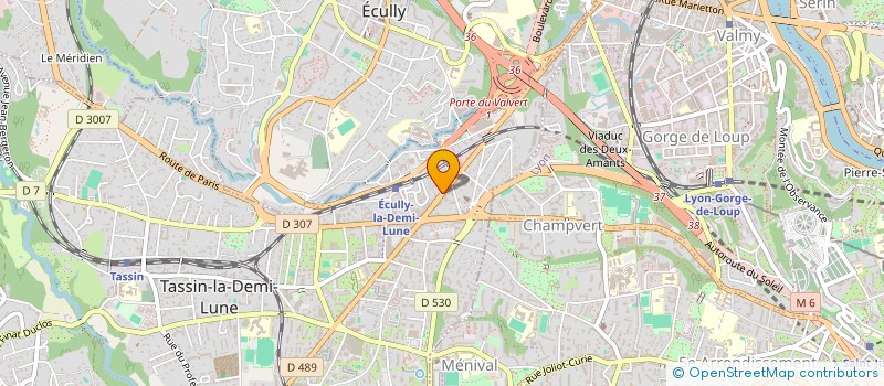 localisation de l'entreprise XIEMAT  TASSIN-LA-DEMI-LUNE