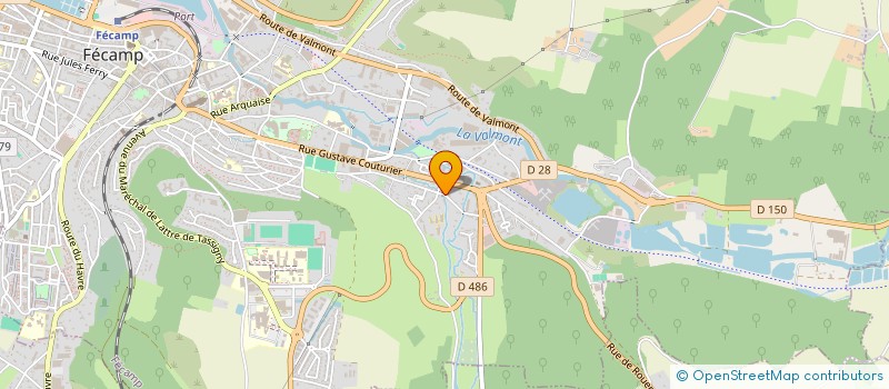 localisation de l'entreprise XIFEDI  FECAMP