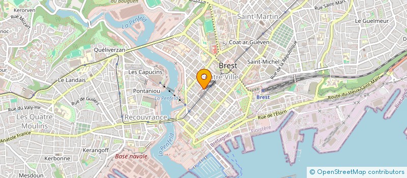 localisation de l'entreprise XIGO à BREST