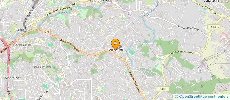 localisation de l'entreprise XIII ACCRO à MARSEILLE