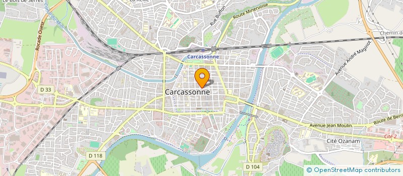 localisation de l'entreprise XIII ACTIF à CARCASSONNE