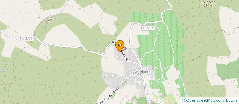 localisation de l'entreprise XIII CONSTRUCTIONS  ARGELLIERS