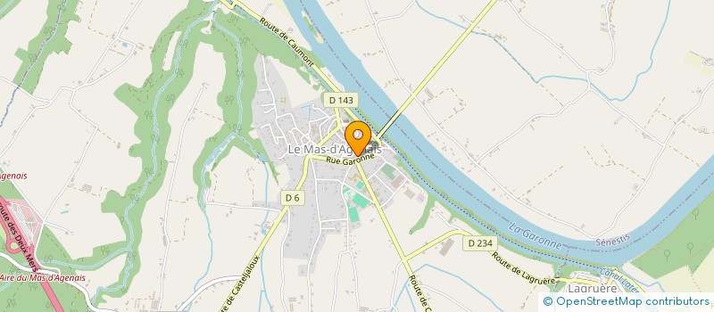 localisation de l'entreprise XIII GASCON  FAUGUEROLLES