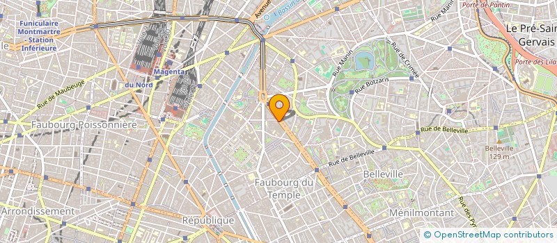 localisation de l'entreprise XILAM FILMS  PARIS