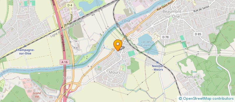 localisation de l'entreprise XILOSA  MOURS