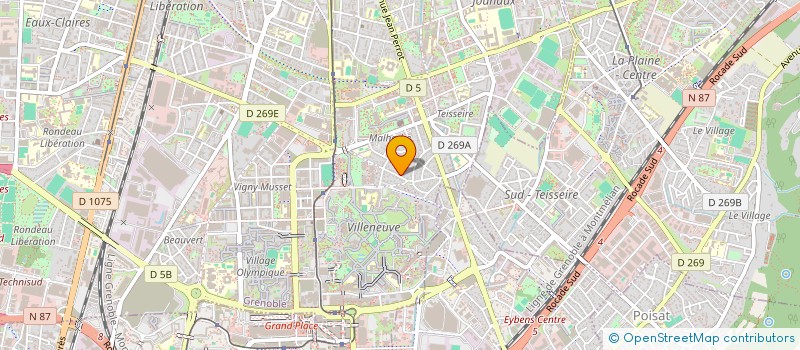 localisation de l'entreprise XILS AUDIO à GRENOBLE