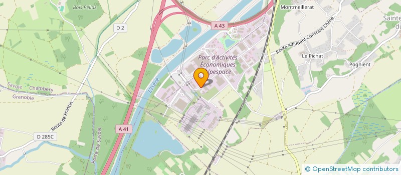 localisation de l'entreprise XIMECA à SAINTE-HELENE-DU-LAC