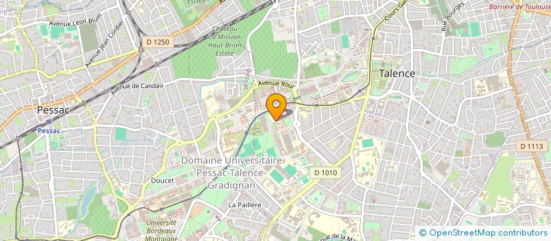 localisation de l'entreprise XIMED à TALENCE