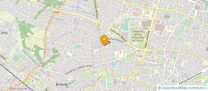 localisation de l'entreprise XIMUNENEA à PAU