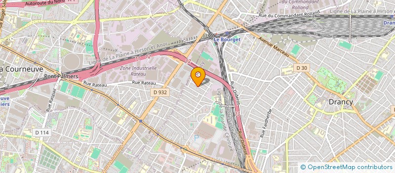 localisation de l'entreprise XIN  DRANCY