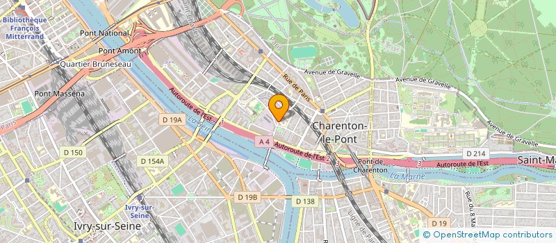 localisation de l'entreprise XIN LIAN  CHARENTON-LE-PONT