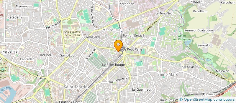 localisation de l'entreprise XIN MIAO GE à BREST