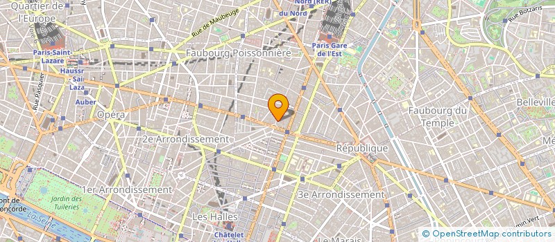 localisation de l'entreprise XIN RONG  PARIS