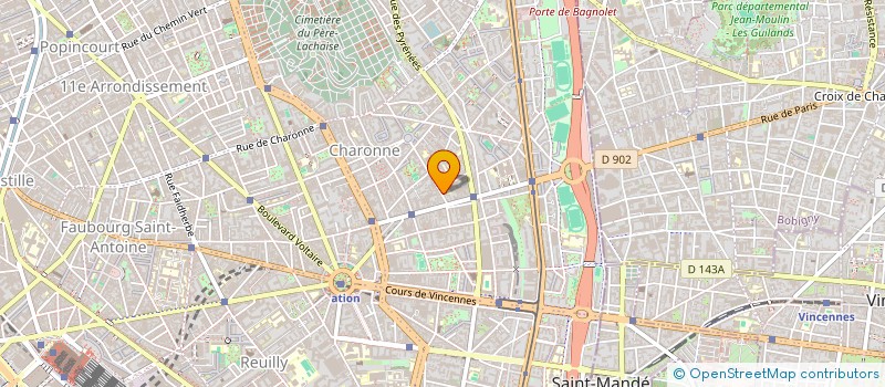 localisation de l'entreprise XIN SI JI  PARIS