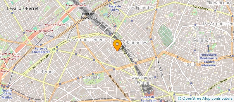 localisation de l'entreprise XIN TIAN DI  PARIS