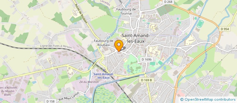 localisation de l'entreprise XIN XIN à SAINT-AMAND-LES-EAUX