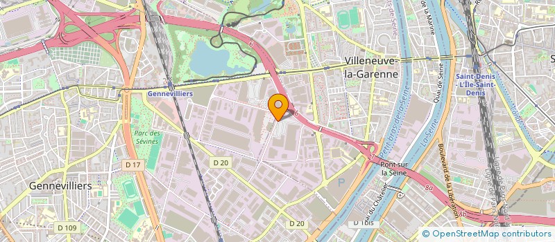 localisation de l'entreprise XIN YI à VILLENEUVE-LA-GARENNE